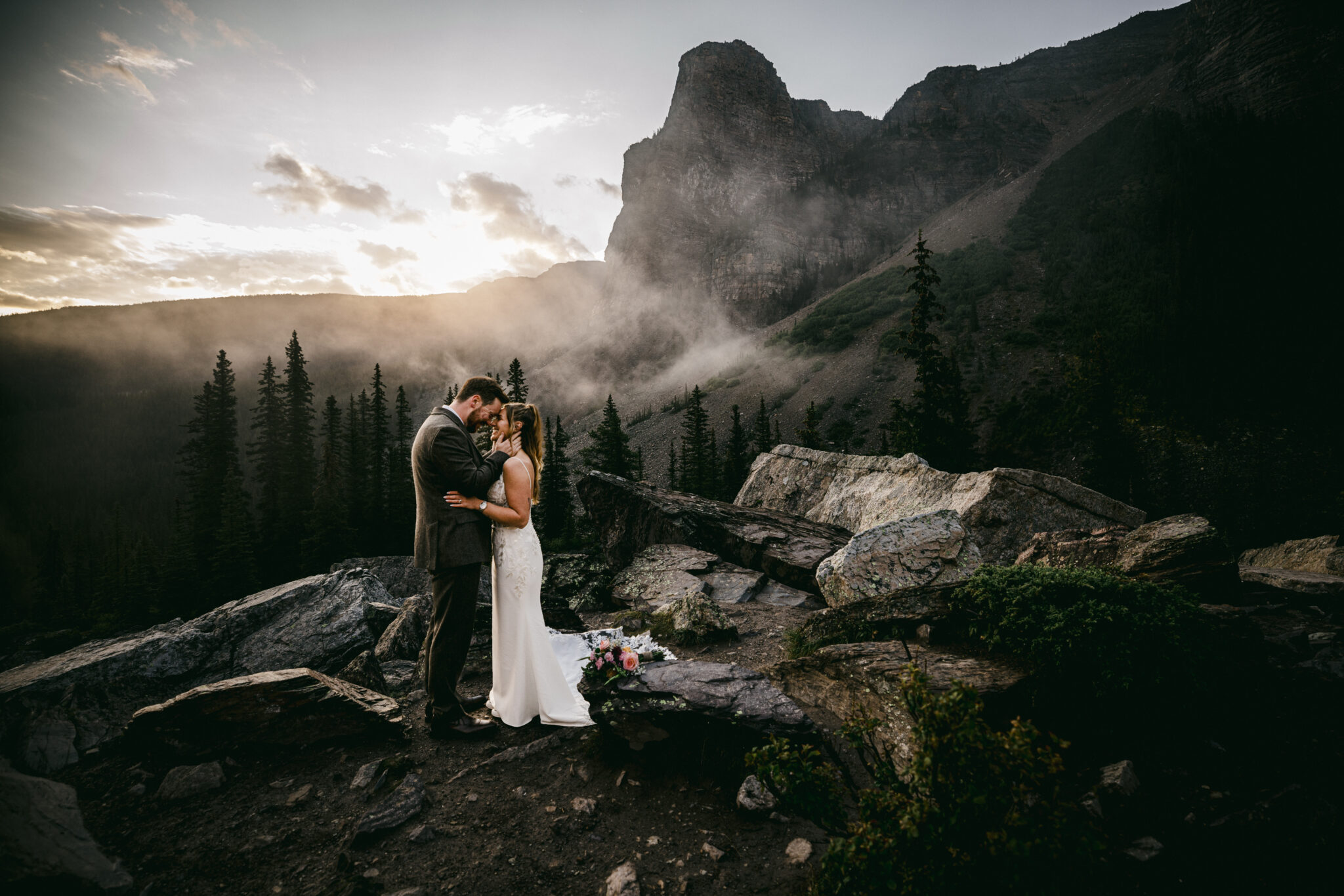 Moraine Lake Wedding