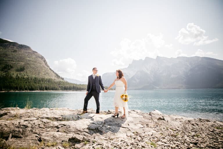 Lake Minnewanka Wedding || Sherene & Matt